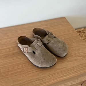 Birkenstock Boston Clog Taupe